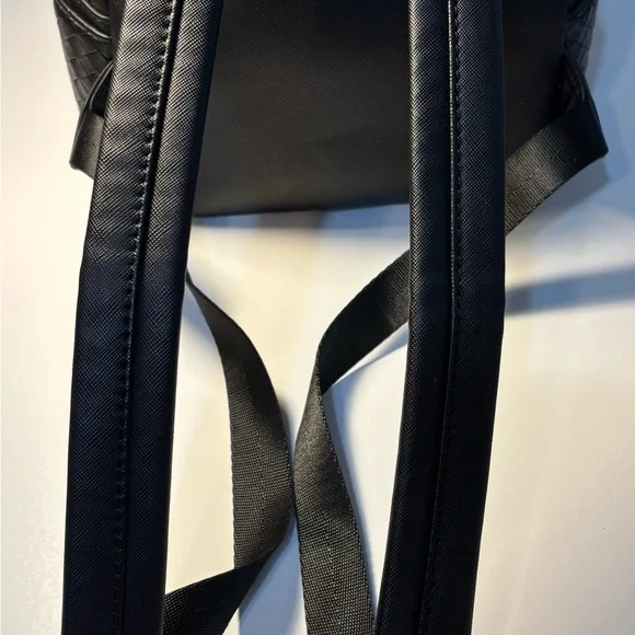 Loungefly Black Woven Backpack with Ears - Picture 5 of 6